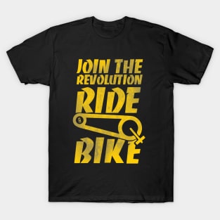 Ride a Bike tshirt , Funny statement shirt T-Shirt